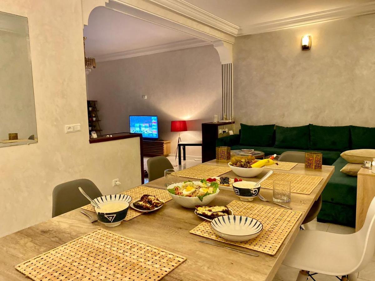 Bel Appartement Avec Une Belle Vue Sur La Grande Mosquee Hassan II Et La Mer Casablanca Buitenkant foto