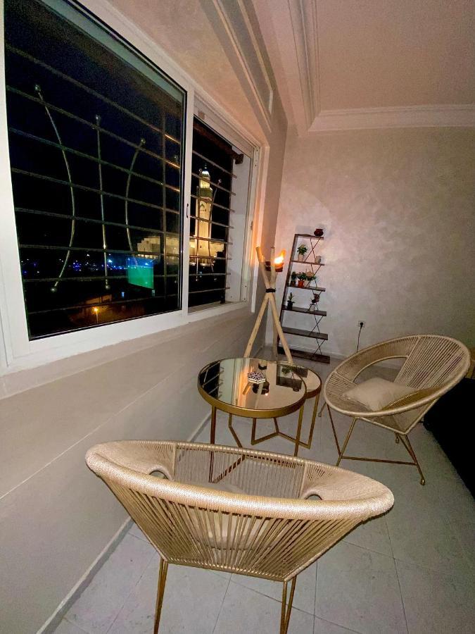 Bel Appartement Avec Une Belle Vue Sur La Grande Mosquee Hassan II Et La Mer Casablanca Buitenkant foto
